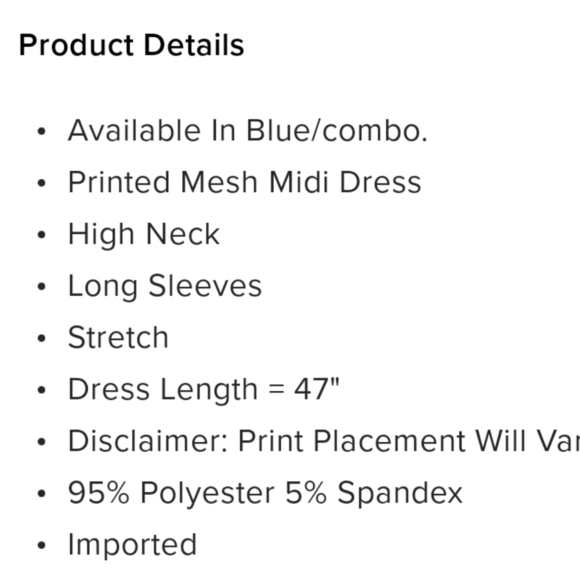 FASHION NOVA GIVING BODY MESH MIDI DRESS SIZE 2X - Picture 5 of 5